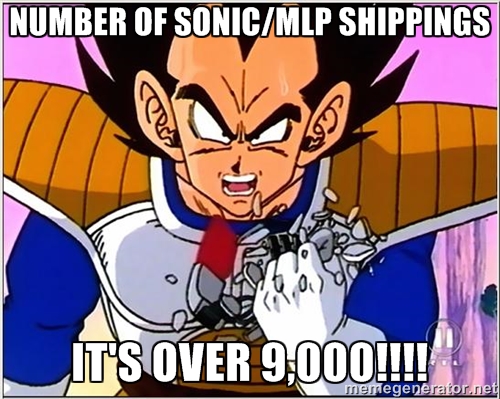 Over 9,000: Sonic/MLP shippings