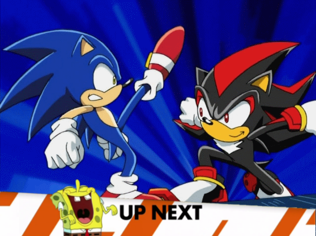 Inappropriate Timing SpongeBob: Sonic vs Shadow