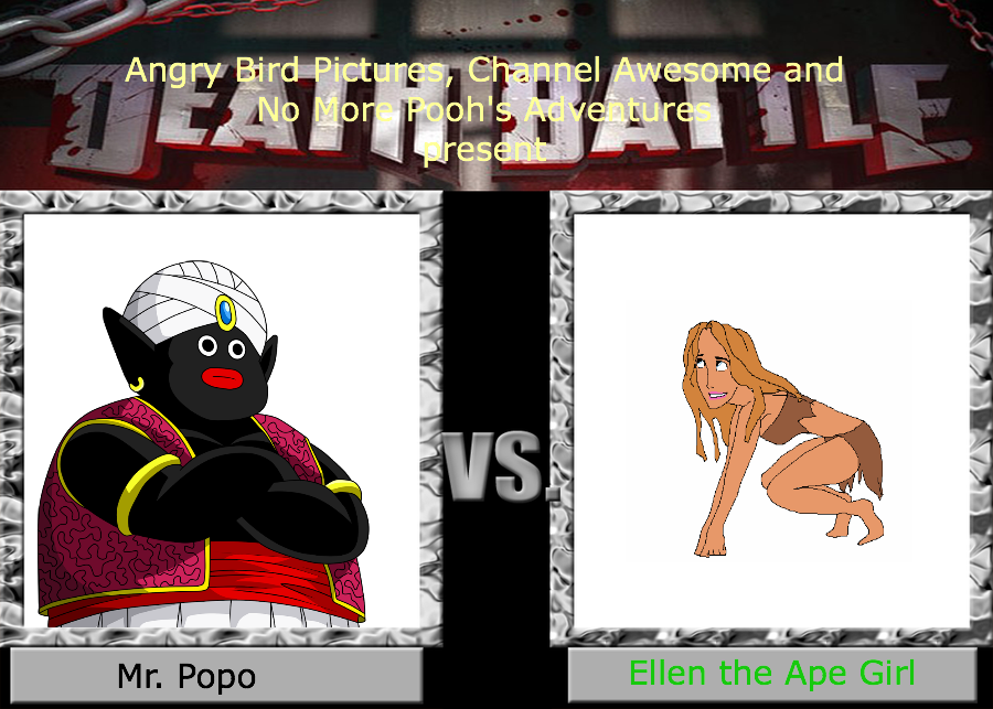 Mr. Popo vs Ellen the Ape Girl poster