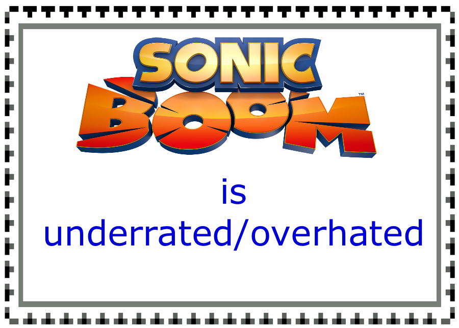 Sonic Boom Defense Stamp