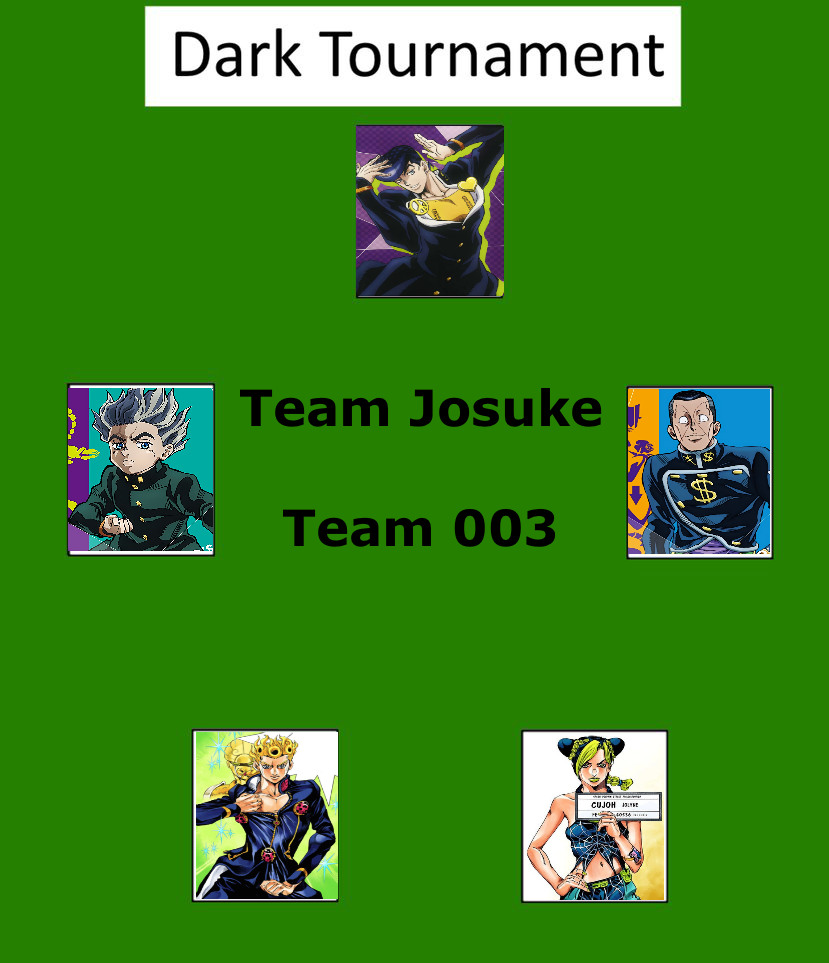 Dark Tournament: Team Josuke