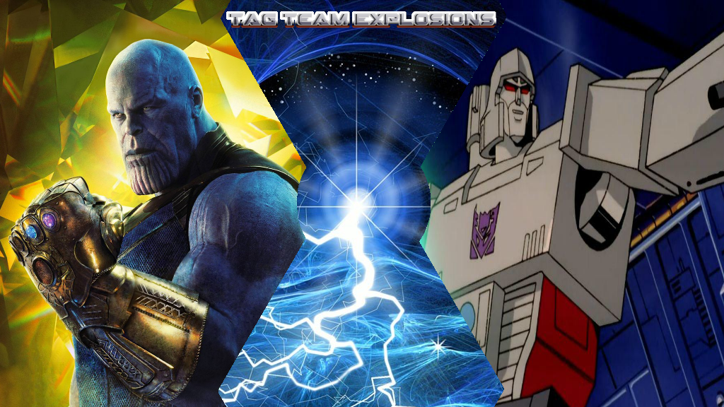 Thanos And Megatron by lightyearpig Thanos And Megatron by lightyearpig