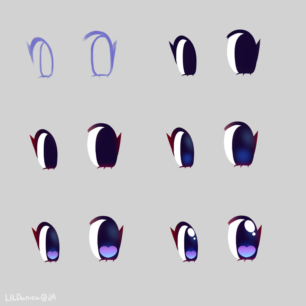 Simple Eye Tutorial by LiilDanica on DeviantArt