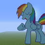 Rainbow Dash minecraft