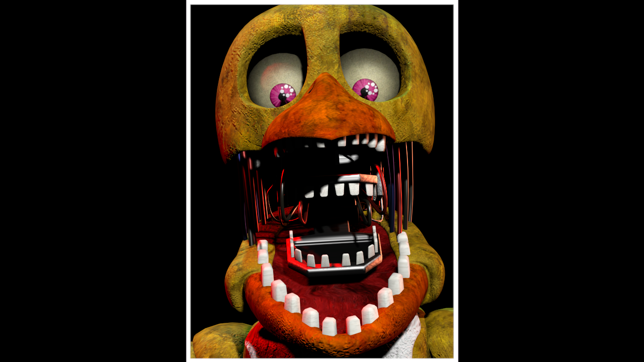 Withered Chica (UCN icon) by migbuni on DeviantArt