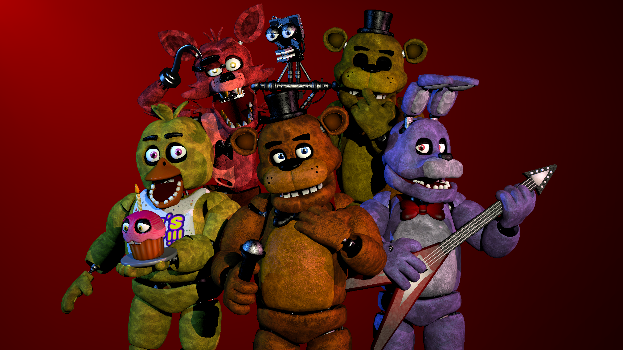 Five Nights at Freddy's 1 (V3) by Stennax on DeviantArt