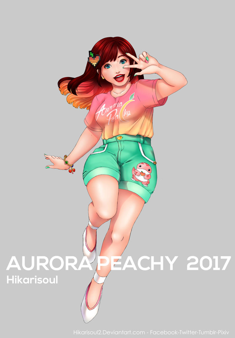 COMMISSION 92717: Aurora Peachy