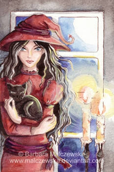 Witch and Cat