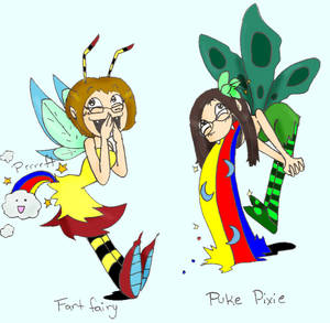 Fart Fairy and Puke Pixie