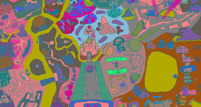 Disney Rp Map by MissyZero on DeviantArt