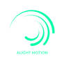 Alight Motion Green Logo With Text