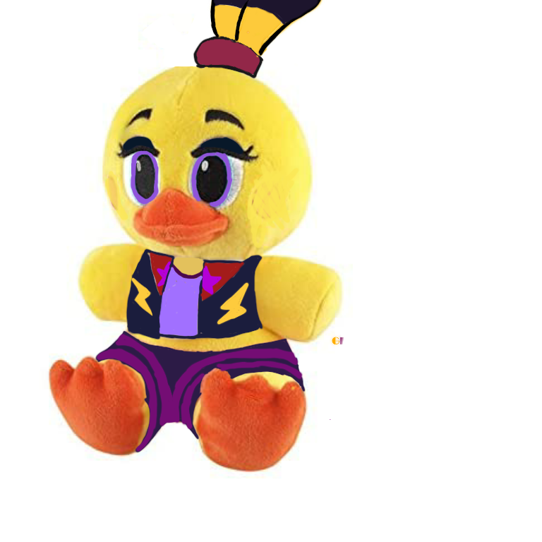 fnaf 9 Gramrock chica plush by inkywolf43 on DeviantArt