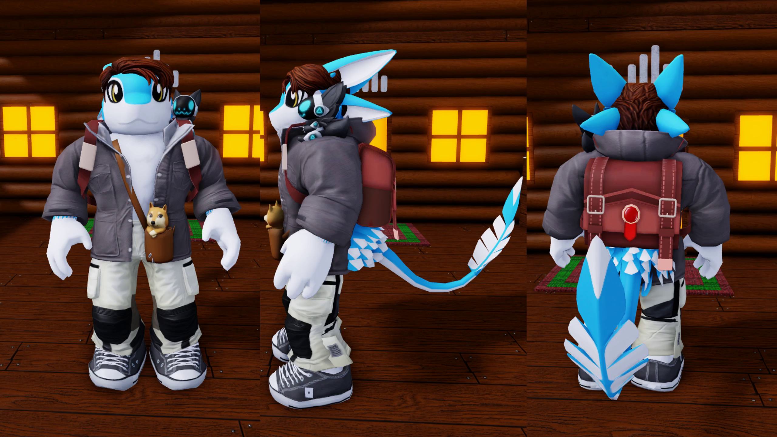 heres my roblox avatar! : r/furry