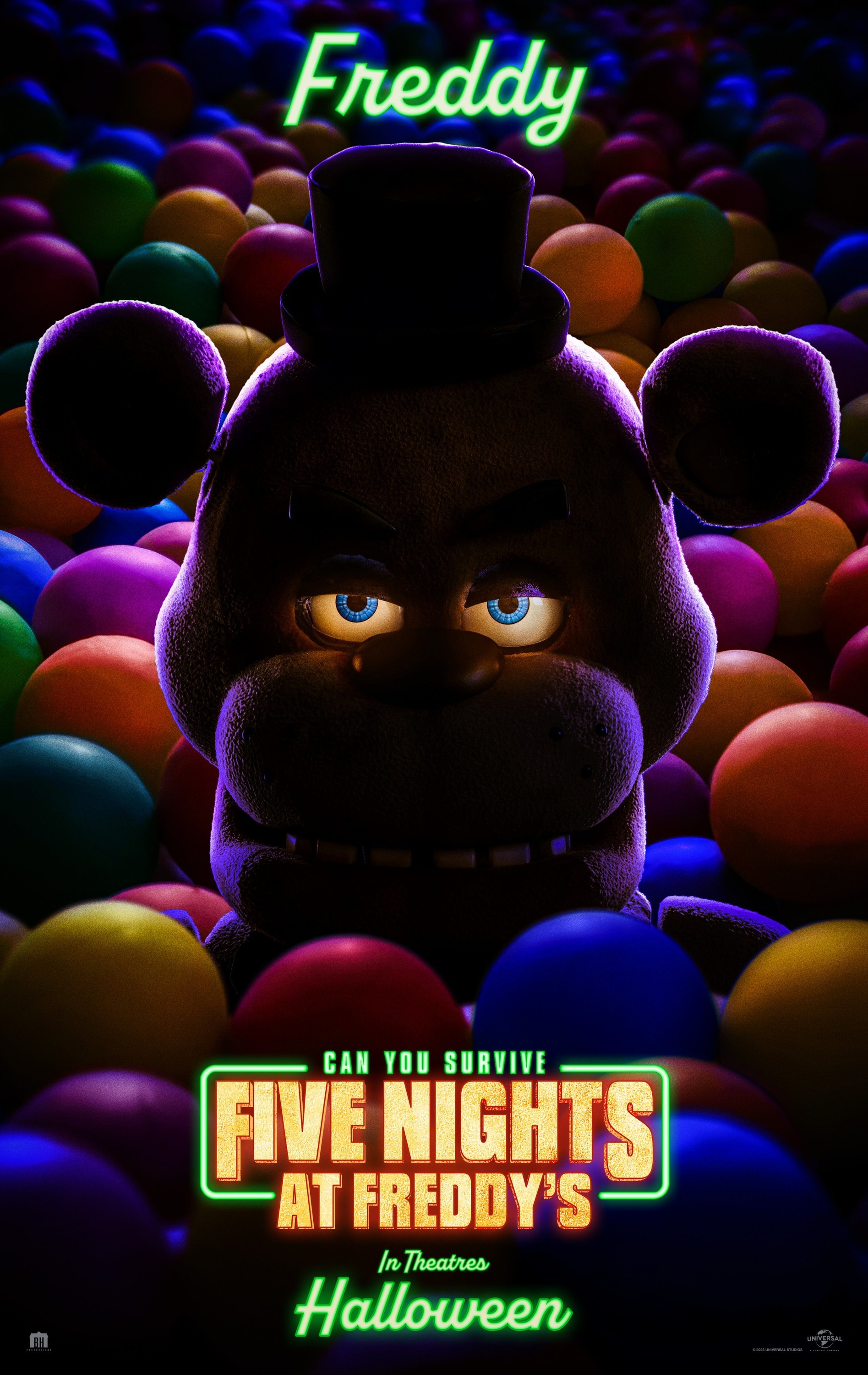 FNaF Movie Freddy poster 2 (High Resolution) by JakAndDaxter01 on DeviantArt