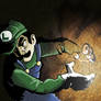 Luigi Fireball Blast