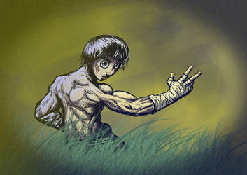 Rock Lee by enemydownbelow