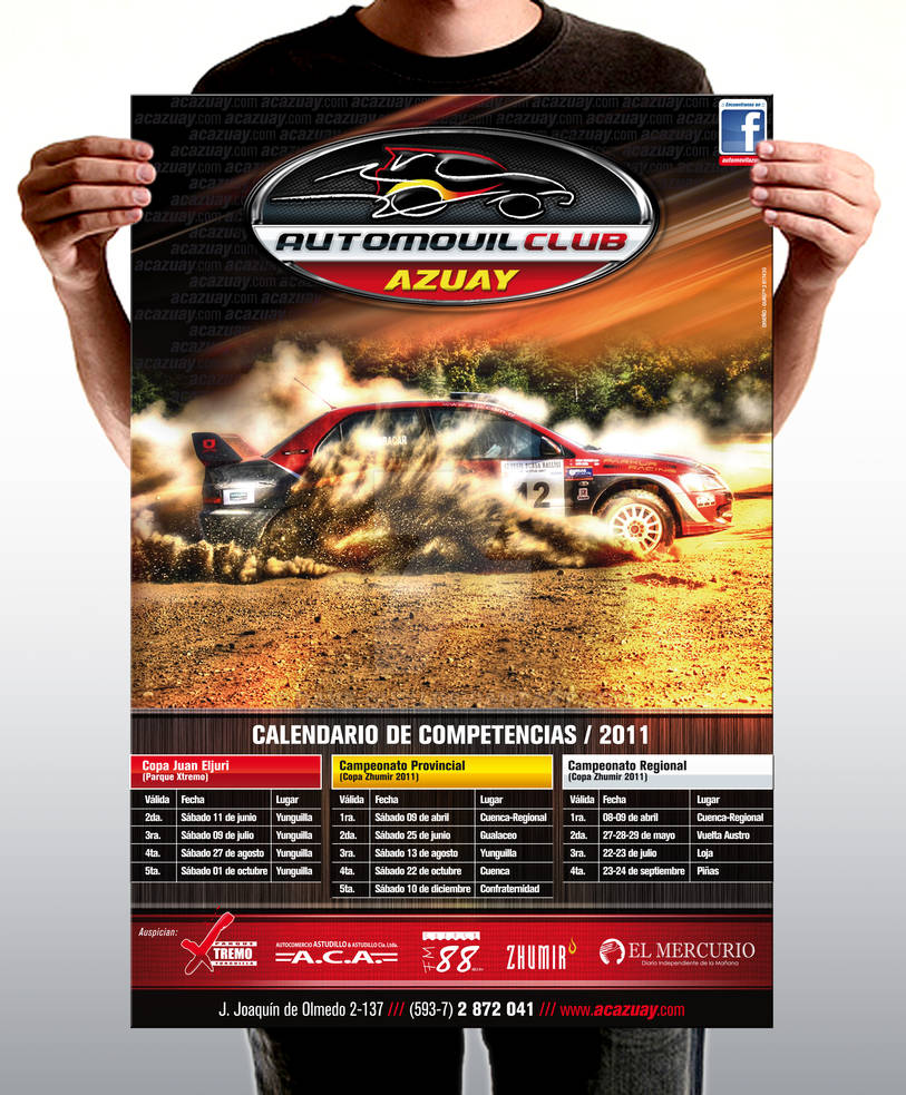 Ac Rally Poster POSTER RALLY A.C.A. by DAVE-GURU on DeviantArt