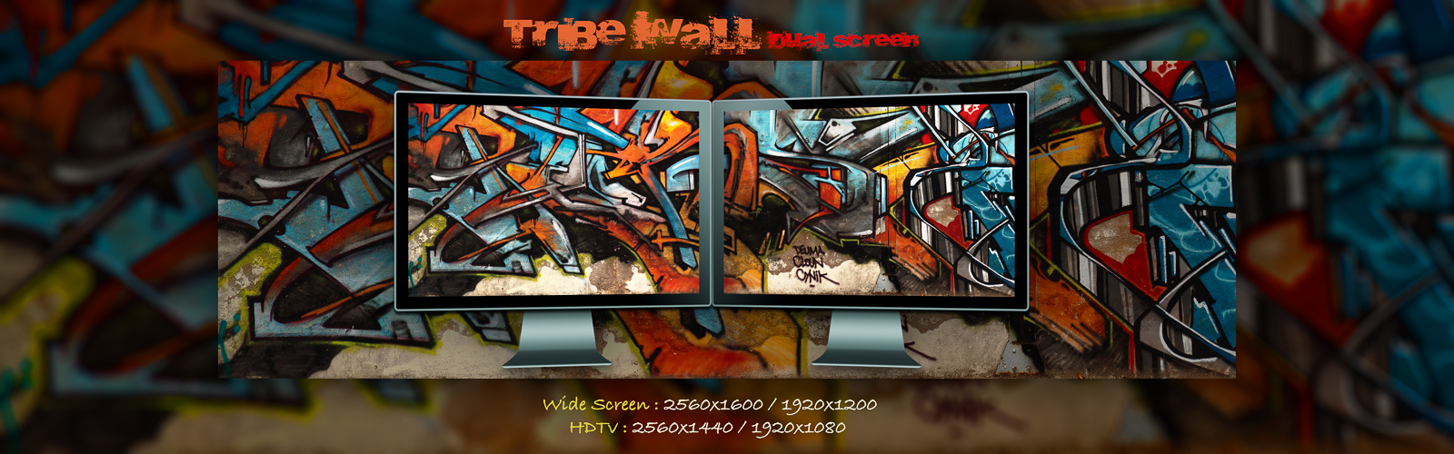 Tribe Wall  -  Dual Screen