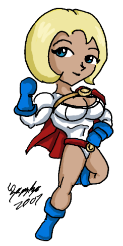 Power Girl - Color - SD