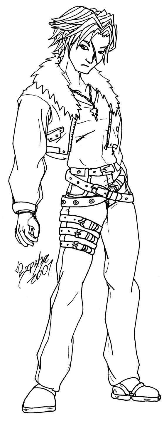 Squall - Final Fantasy VIII by UltimeciaFFB on DeviantArt