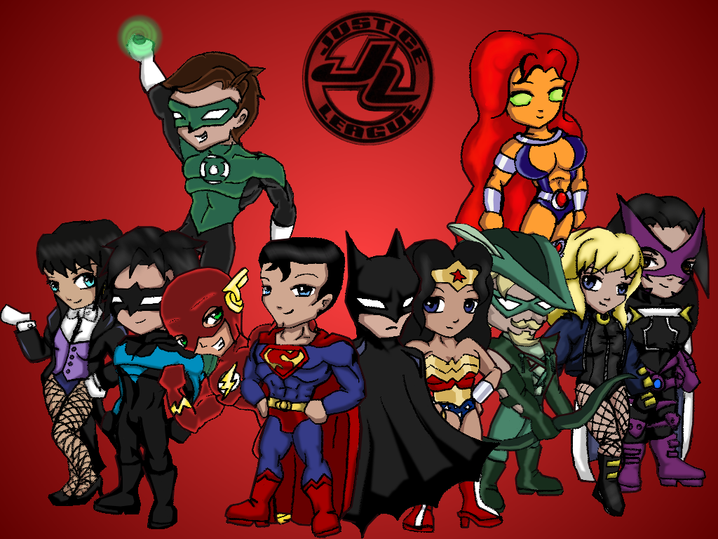 Justice League SD - Wallpaper by UltimeciaFFB on DeviantArt Justice League SD - Wallpaper by UltimeciaFFB on DeviantArt