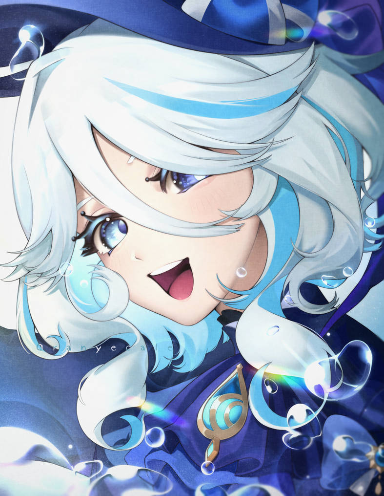 Furina fanart by oranyecale on DeviantArt