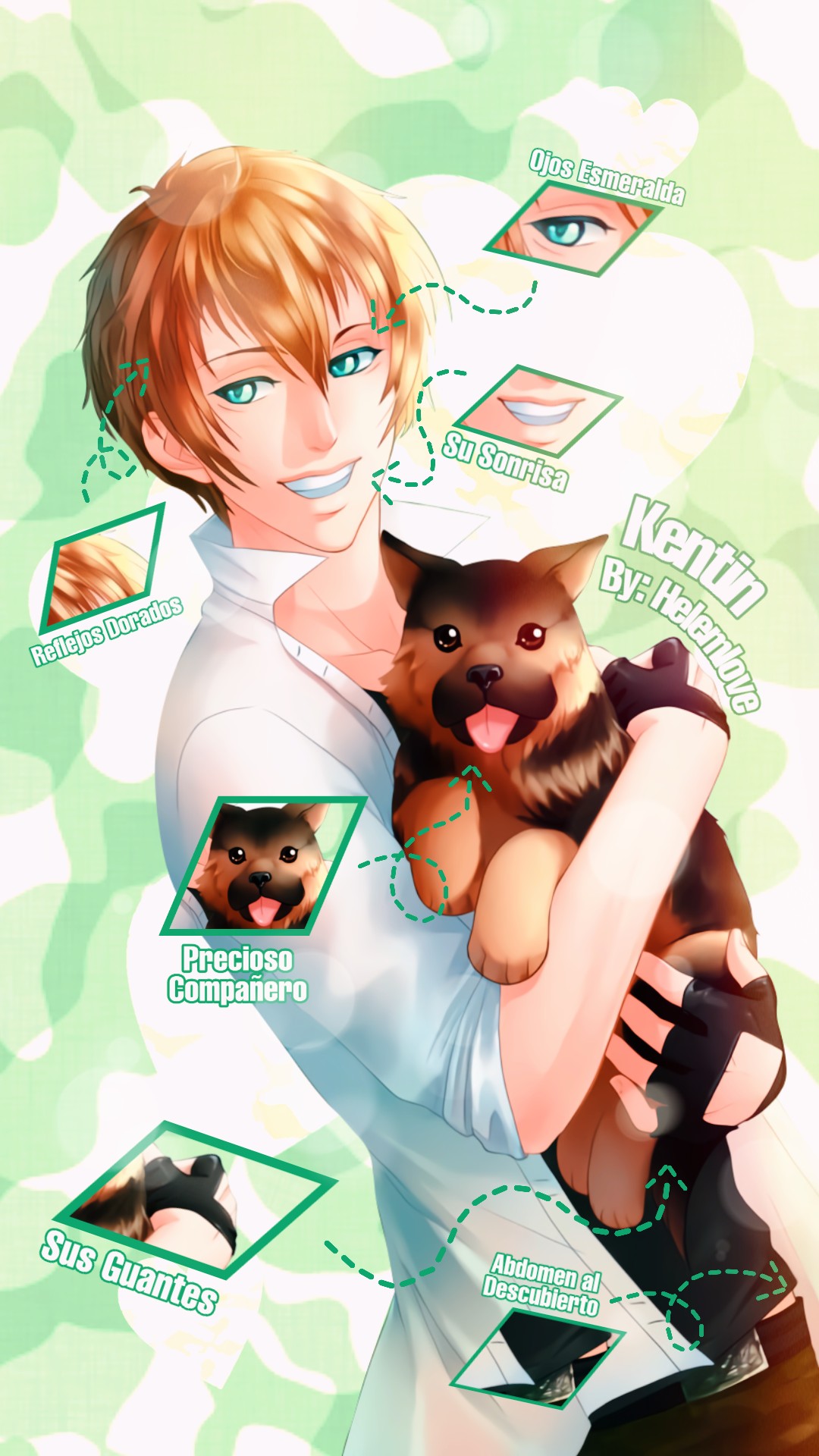 Kentin y Cookie| Fondo de Pantalla by Helemlove on DeviantArt Kentin y Cookie| Fondo de Pantalla by Helemlove on DeviantArt