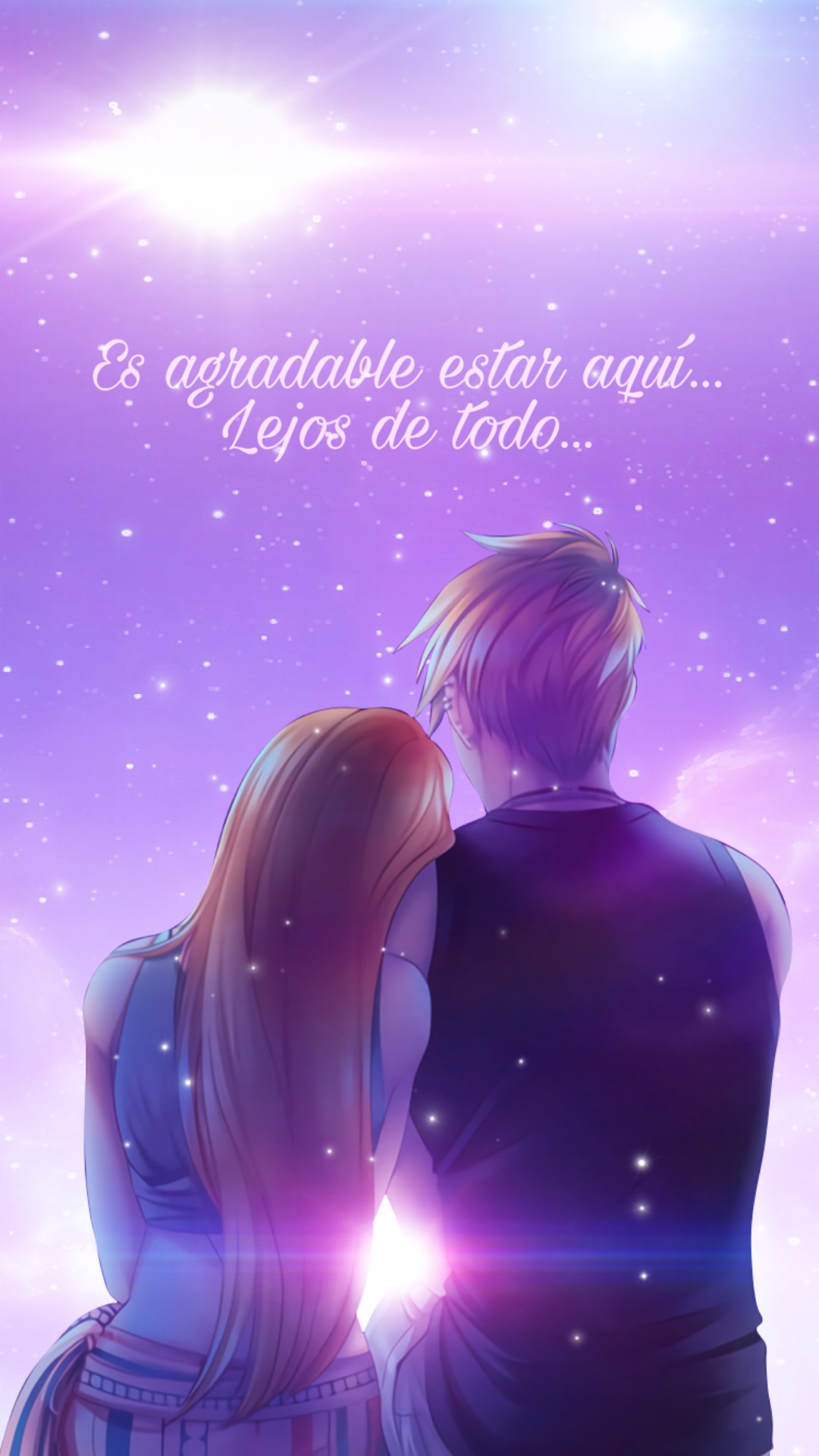 Noche Estrellada | Fondo de Pantalla by Helemlove on DeviantArt Noche Estrellada | Fondo de Pantalla by Helemlove on DeviantArt