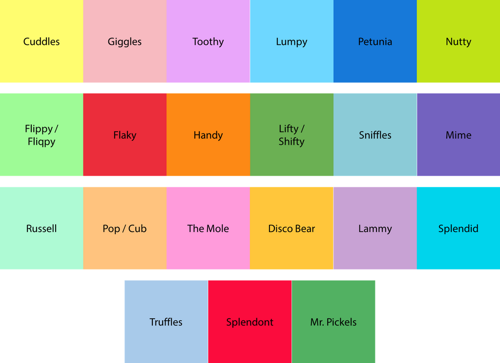 HTF Colors by KaplanBoys214 on DeviantArt