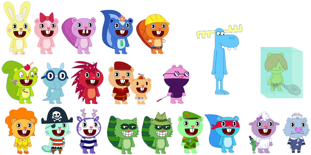 All HTF Canon Characters by KaplanBoys214 on DeviantArt