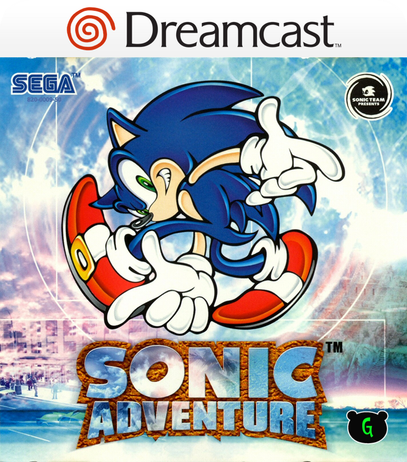 Sonic Adventure Box Art (HTA) by KaplanBoys214 on DeviantArt
