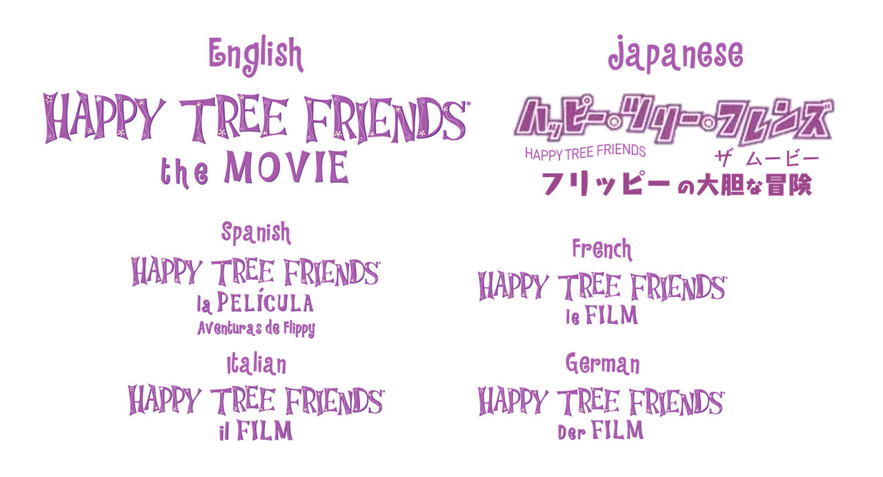 Happy Tree Friends: The Movie in Many Languages by KaplanBoys214 on ...