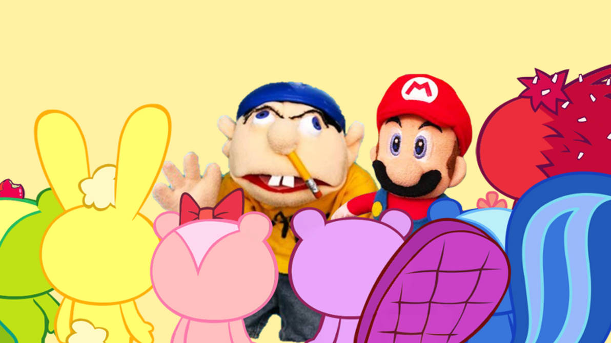 The HTFs meet Jeffy and Mario by KaplanBoys214 on DeviantArt