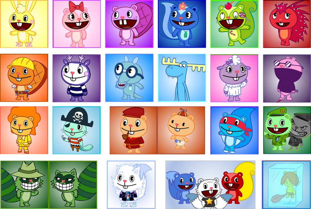 The True HTF Cast by KaplanBoys214 on DeviantArt