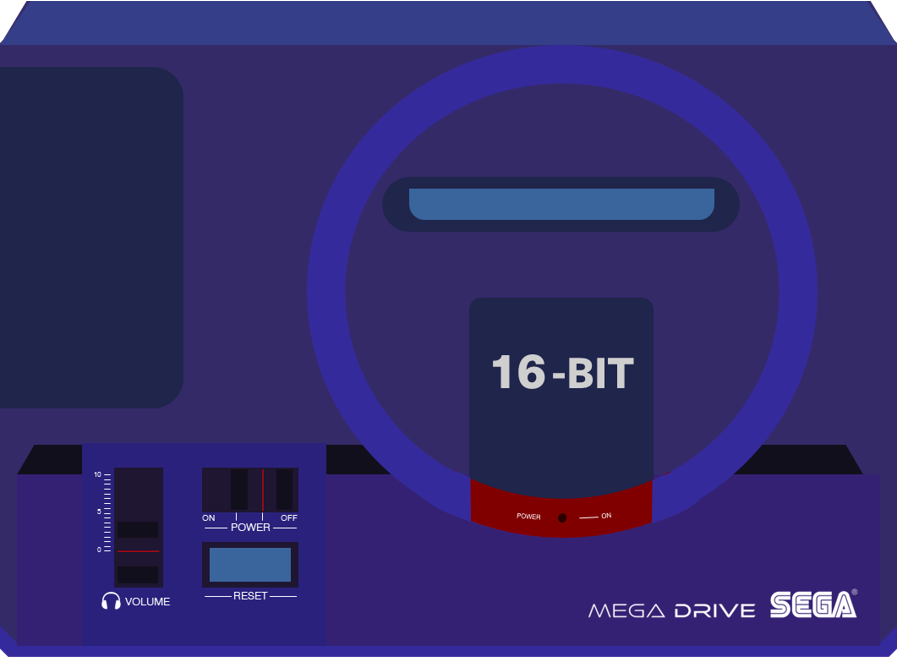 Htf Mega HTF-Styled Sega Mega Drive/Genesis by KaplanBoys214 on DeviantArt