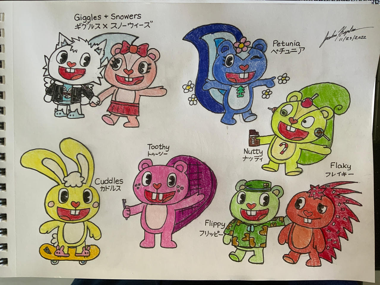 HTF - My Best Friends Portrait by KaplanBoys214 on DeviantArt