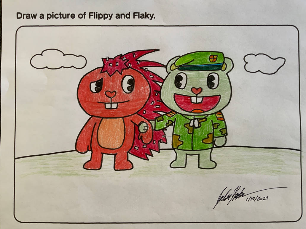 Worksheet Deviantart Custom Flippy and Flaky Worksheet by KaplanBoys214 on DeviantArt