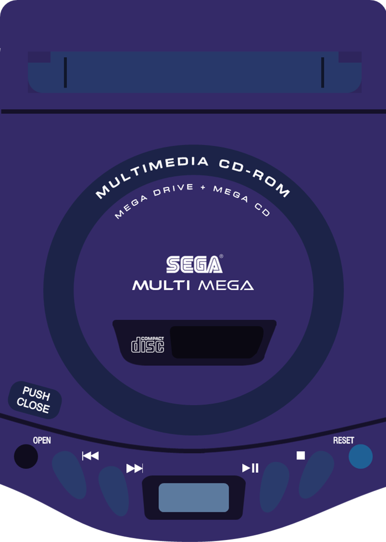 Multive Mega HTF-Styled Sega Multi-Mega CD by KaplanBoys214 on DeviantArt