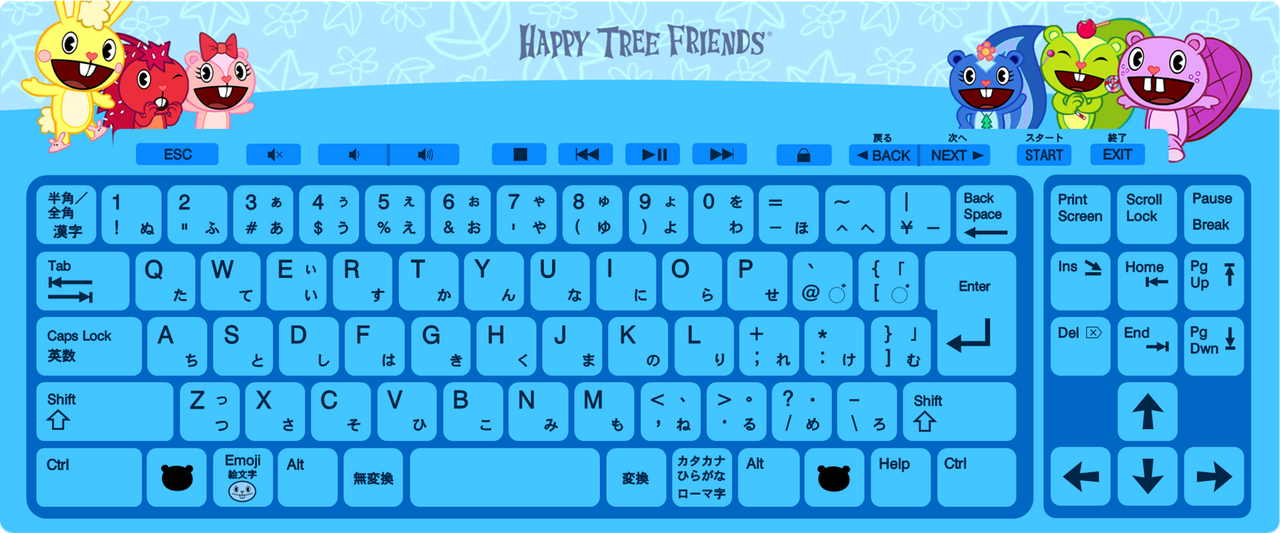 HTF Gaming Keyboard (JP) by KaplanBoys214 on DeviantArt