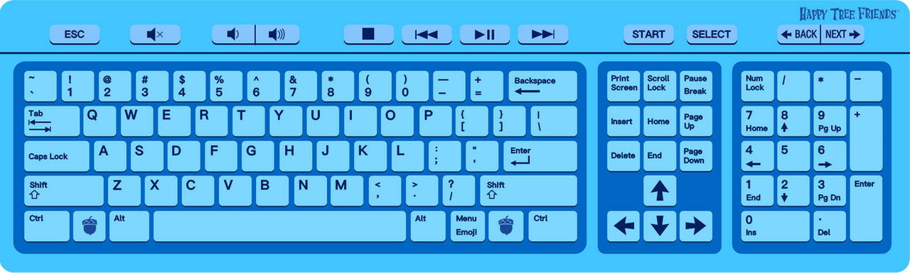 Keyboard Deviantart HTF-Licensed US English Keyboard, Model 1 by KaplanBoys214 on DeviantArt
