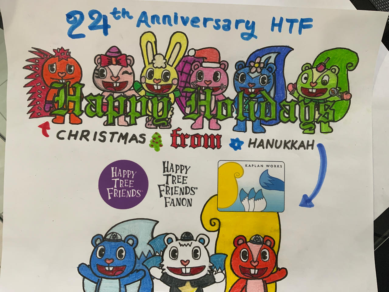 Happy Holidays and 24th Anniversary, HTF! by KaplanBoys214 on DeviantArt
