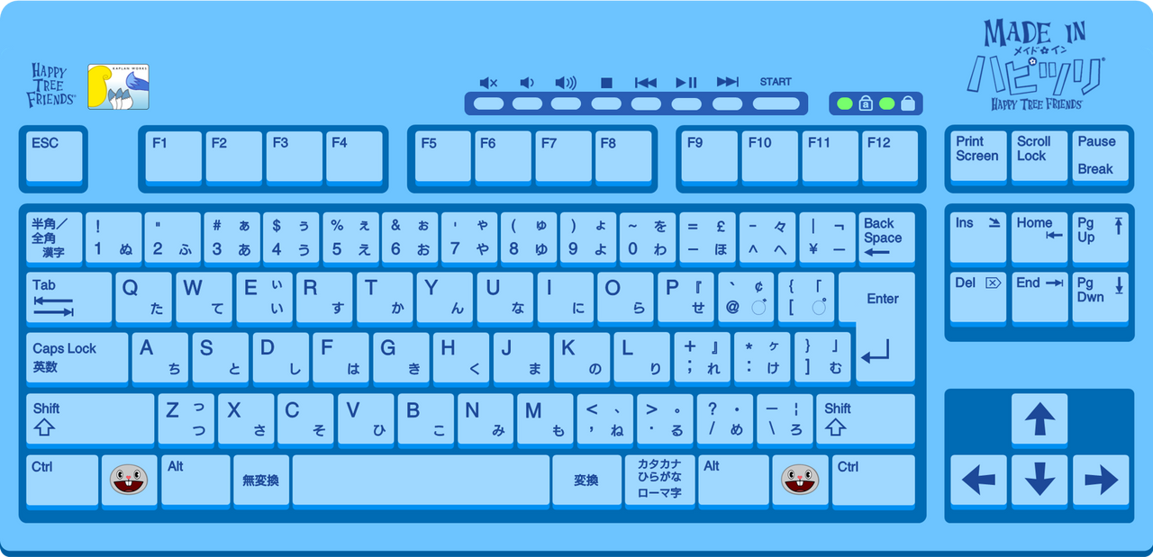 HTF Japanese Layout Keyboard by KaplanBoys214 on DeviantArt