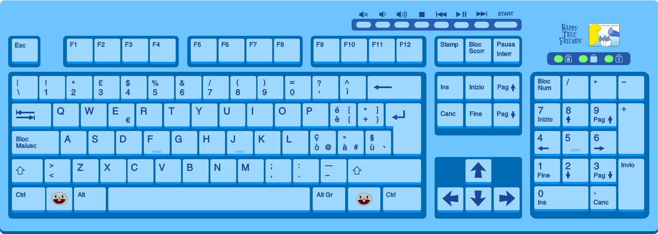 HTF Italian Layout Keyboard by KaplanBoys214 on DeviantArt