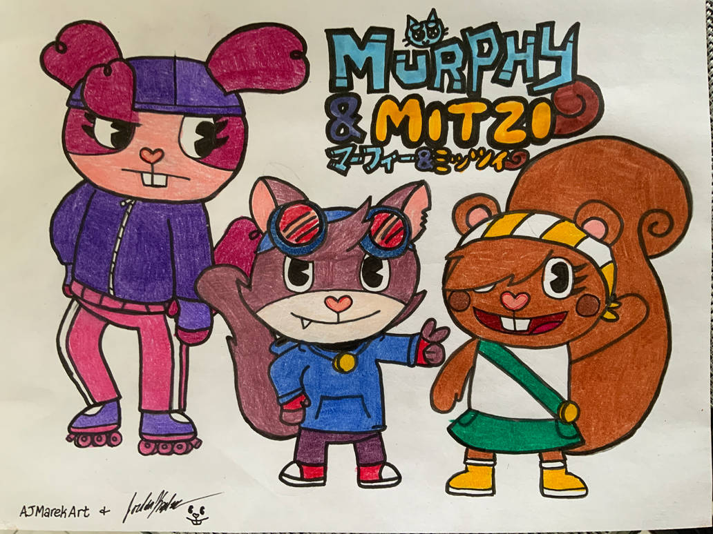 Murphy and Mitzi Sketch by KaplanBoys214 on DeviantArt