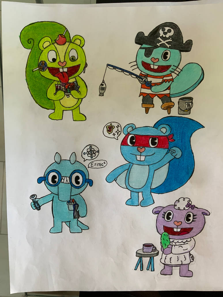 HTF Coloured Pages (Page 3) by KaplanBoys214 on DeviantArt