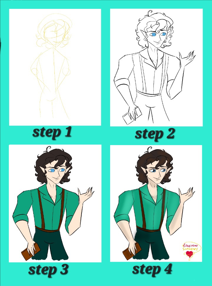 Frodo Deviantart Draw How to Draw Frodo Baggins by Loveheartsunshine1 on DeviantArt