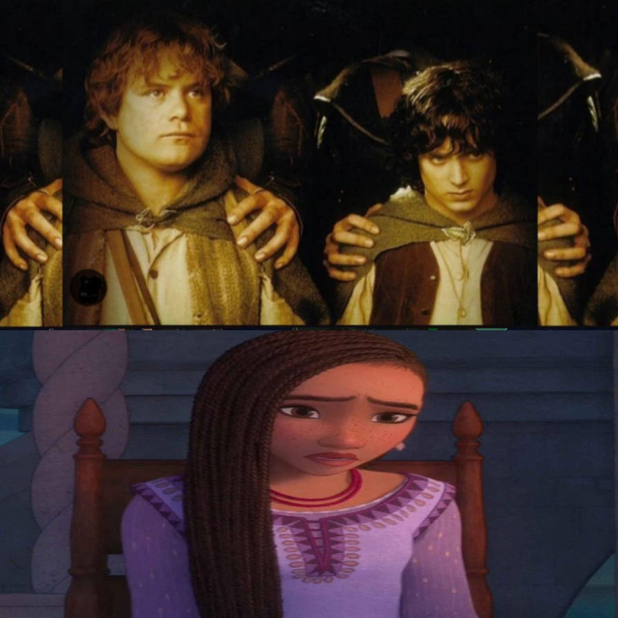 Asha feels bad for Frodo and Sam by Loveheartsunshine1 on DeviantArt