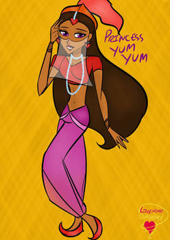 Non Disney Princess Yum Yum