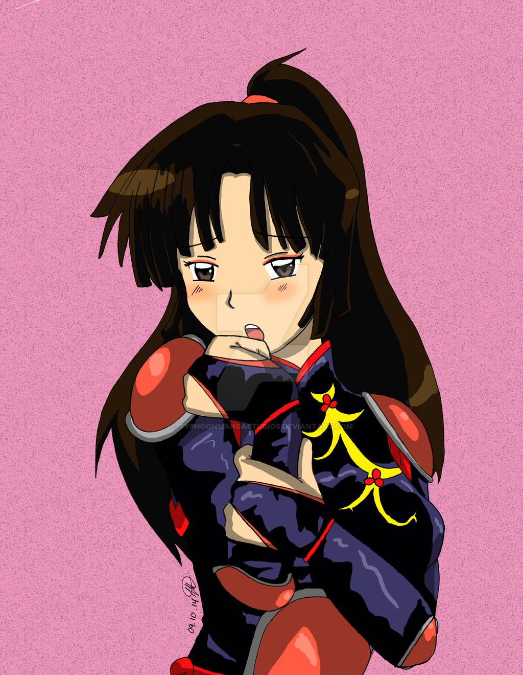 Demon Slayer Sango by TyphoonMangaStudios on DeviantArt