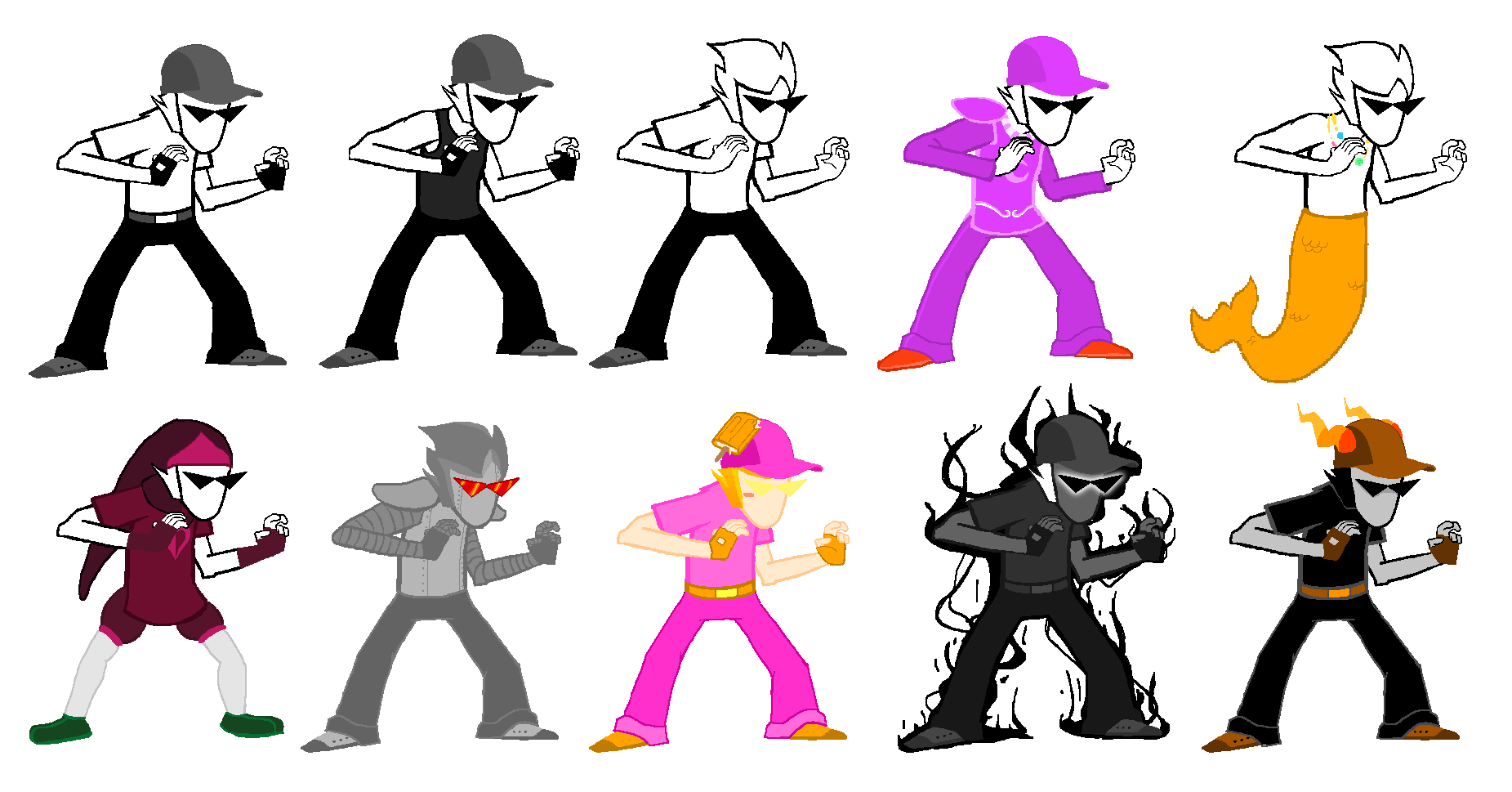 Strider Lineage Bro Strider Sprite Edits by Jace-Cat on DeviantArt